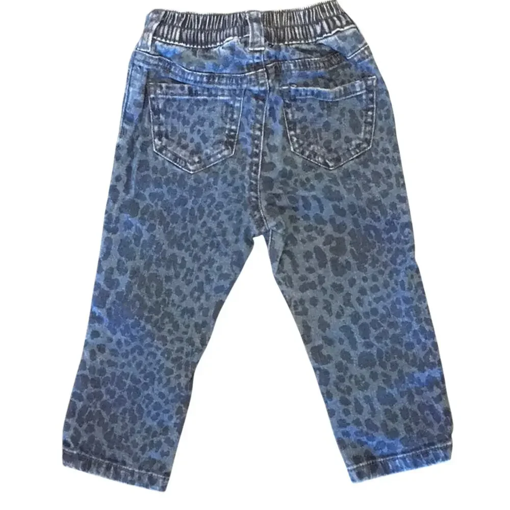 Children’s Place Stretch Leopard Print Jean